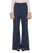 pantalone norma effetto denim blue - Frida SRL