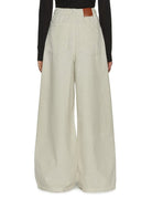 pantalone over velluto superflare gesso - alysi - pantalone