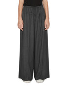 pantalone palazzo flanella antracite - Frida SRL