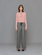 pantalone panno di lana grigio - Frida SRL
