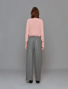 pantalone panno di lana grigio - Frida SRL