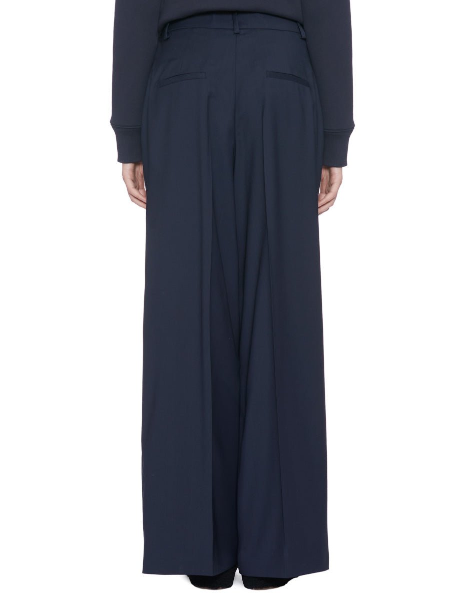 pantalone pinces morbido blu - n21 alessandro dell'acqua - pantalone