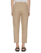 pantalone pinces ramiè stuoia - blufrida - pantalone