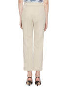 pantalone piquet dritto tela - max mara - pantalone