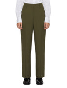 pantalone regular fit verde muschio - n21 alessandro dell'acqua - pantalone