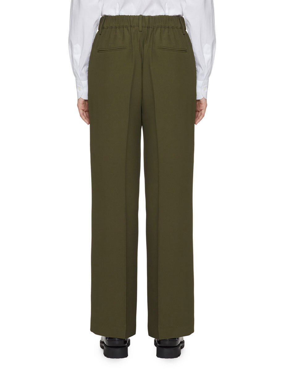 pantalone regular fit verde muschio - n21 alessandro dell'acqua - pantalone