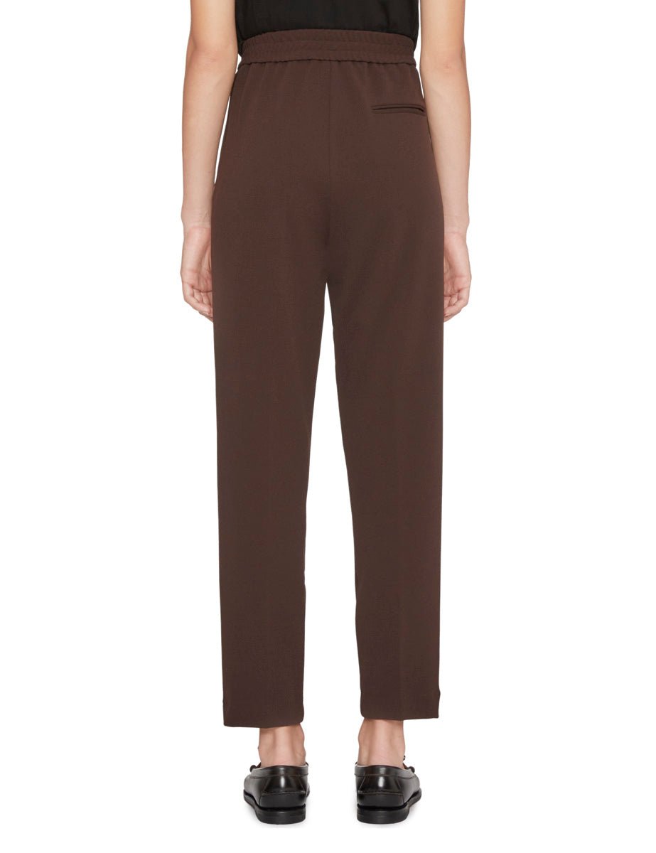 pantalone scuba crepe caffe - blufrida - pantalone