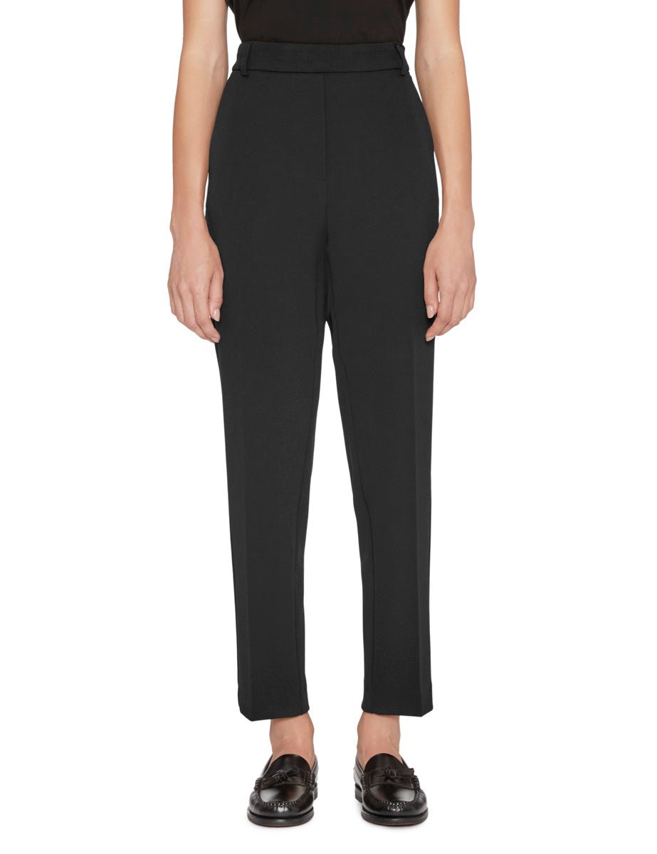 pantalone scuba crepe nero - blufrida - pantalone