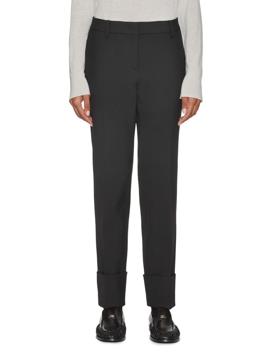 pantalone sigaretta nero - n21 alessandro dell'acqua - pantalone