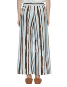 pantalone stripes moro - mm by max mara - pantalone