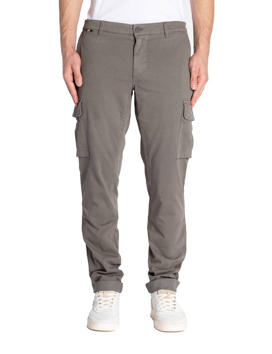 pantalone tascone cotone modal grigio - mason's - pantalone casual