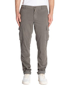 pantalone tascone cotone modal grigio - mason's - pantalone casual