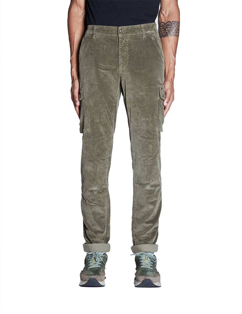 pantalone tasconi velluto verde - mason's - pantalone casual