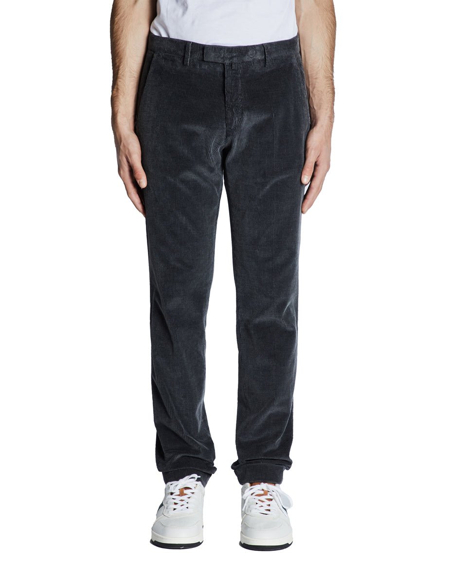 pantalone velluto millerighe grigio - briglia 1949 - pantalone casual