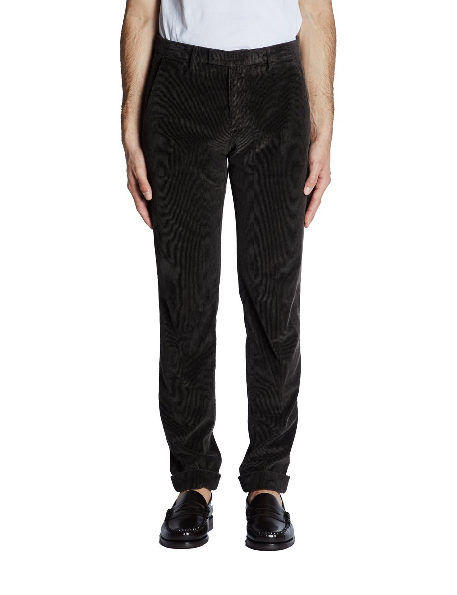 pantalone velluto millerighe moro - briglia 1949 - pantalone casual