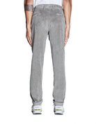 pantalone velluto slim verde marino - incotex - pantalone casual