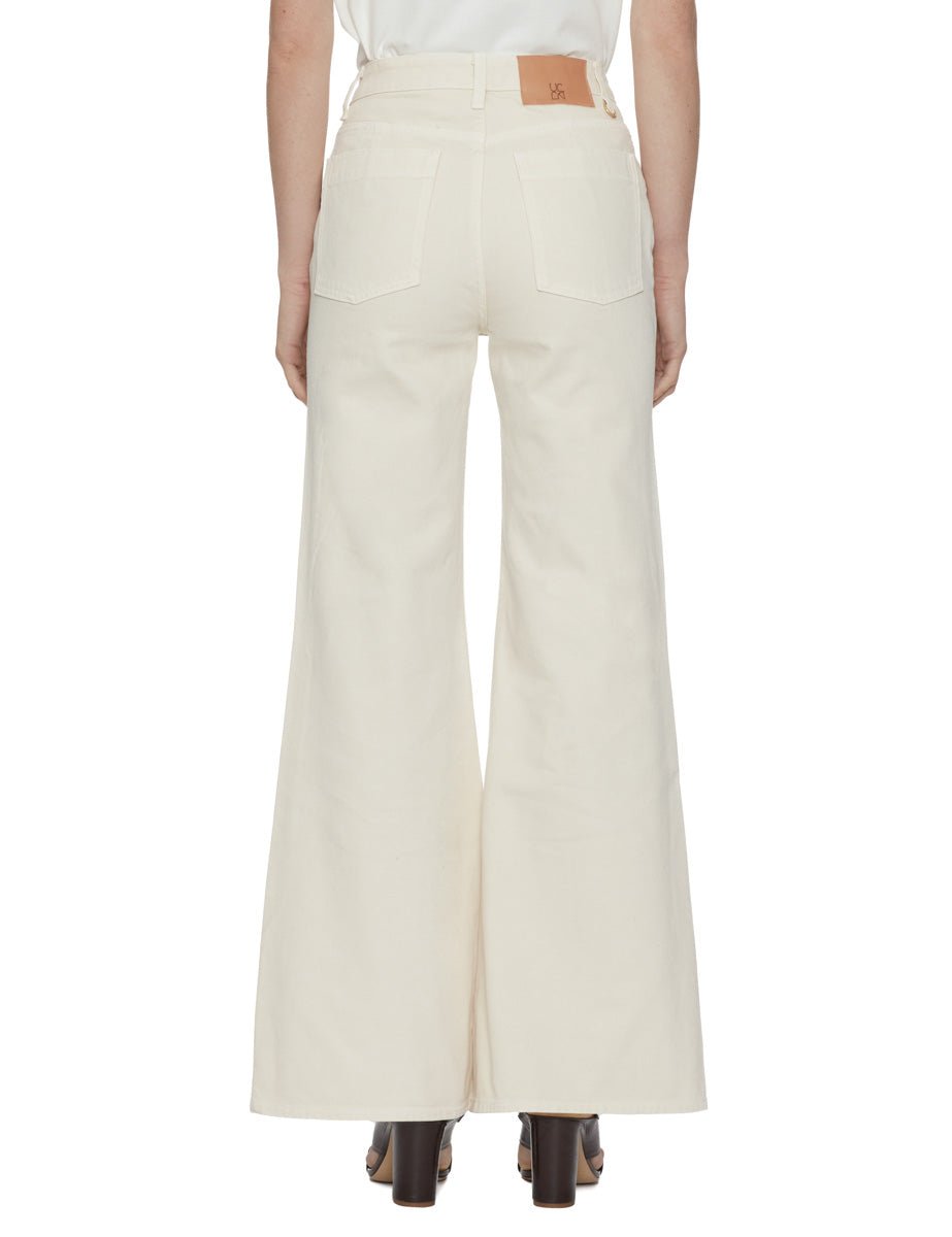 pantalone vita alta odelia cowrie - ulla johnson - pantalone