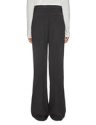 pantalone zampa nero - blufrida - pantalone