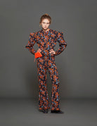 pantalone zena fiori - Frida SRL