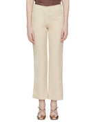pantaloni morelia flare champagne - blaze - pantalone