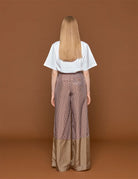 pantapalazzo frida seta multiprinted - jejia - pantalone