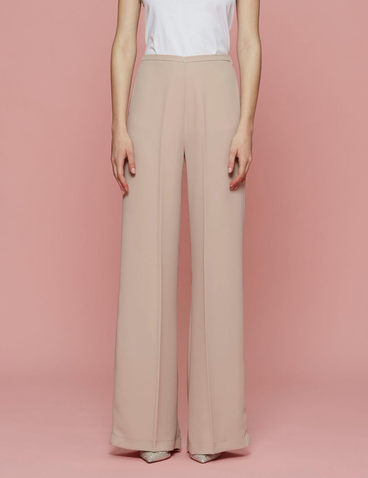 pantapalazzo satin cipria - Frida SRL