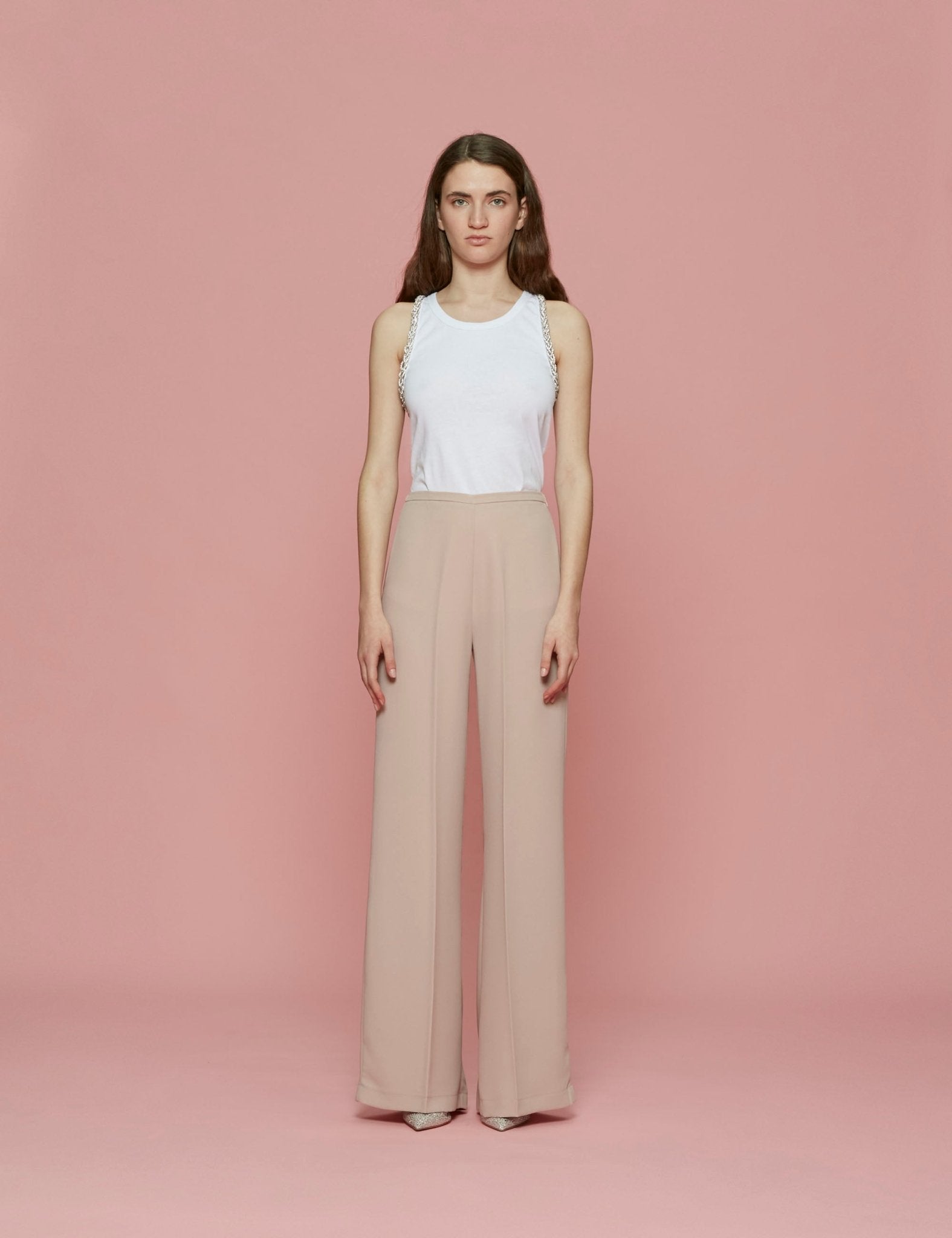 pantapalazzo satin cipria - Frida SRL