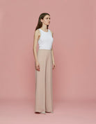pantapalazzo satin cipria - Frida SRL