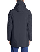 parka imbottito piuma nero - montecore - giacca