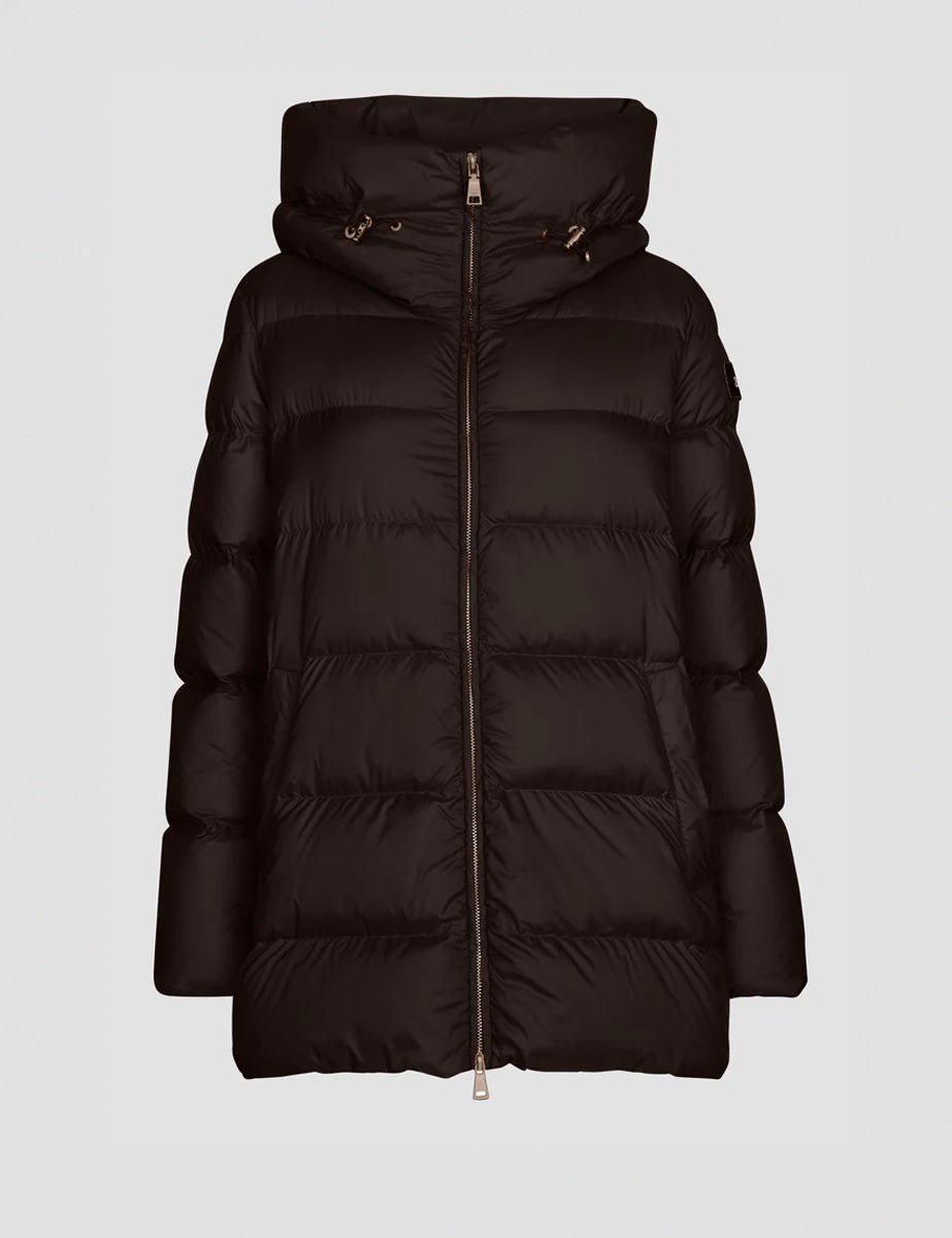 piumino a shape nero - add - piumino