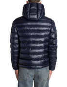piumino adams cappuccio blu marrone - blauer - piumino