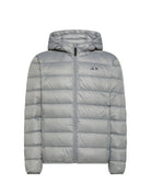 piumino cappuccio grey - sun68 - piumino
