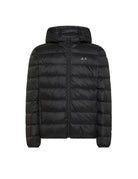 piumino cappuccio nero - sun68 - piumino