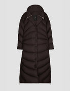 piumino long cocoon nero - Frida SRL