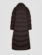 piumino long cocoon nero - Frida SRL