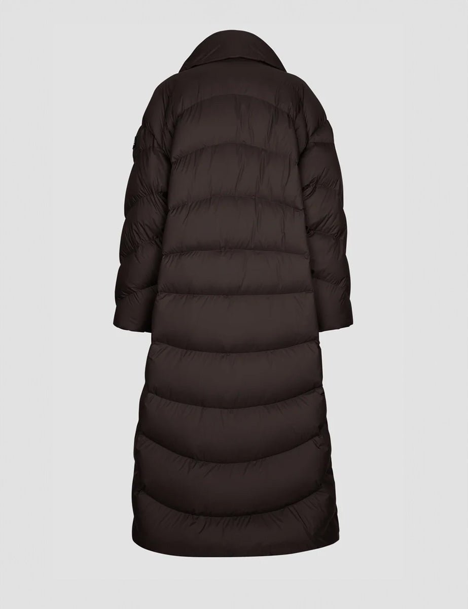 piumino long cocoon nero - Frida SRL