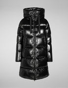 piumino lungo isabel nero - save the duck - piumino