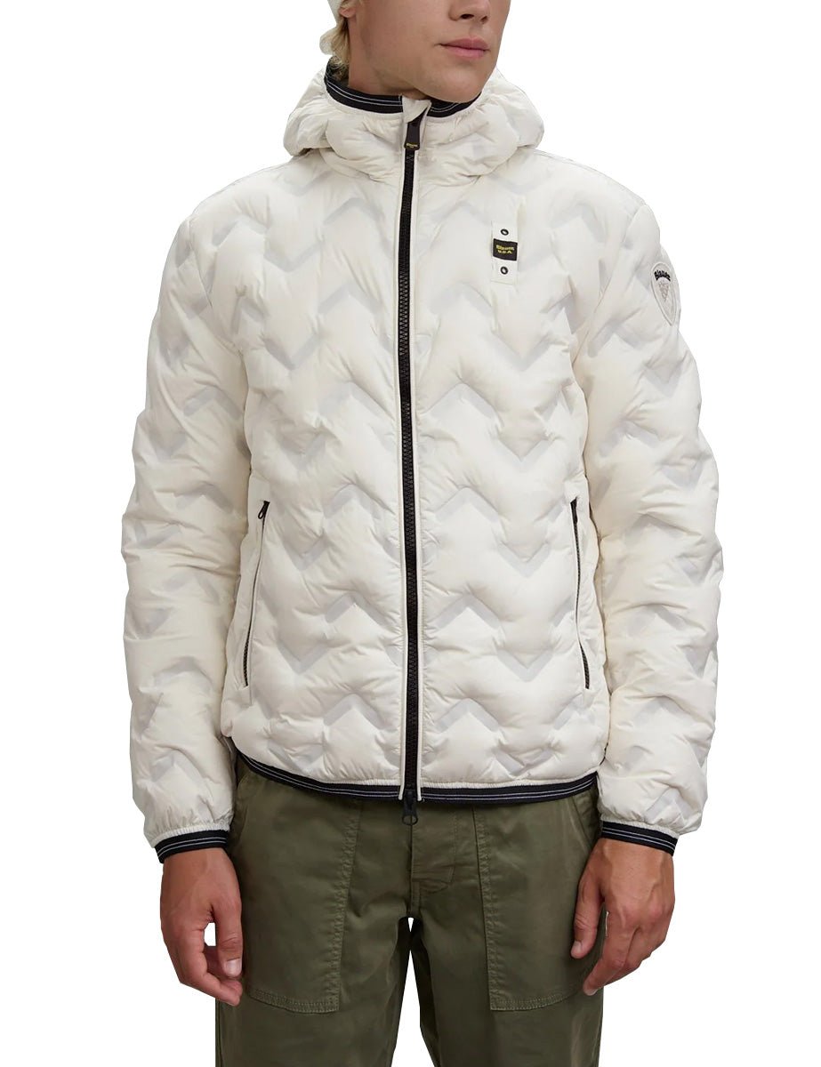 piumino nastrato piery neve beige - blauer - piumino