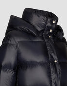 piumino shiny pacific blue - add - piumino