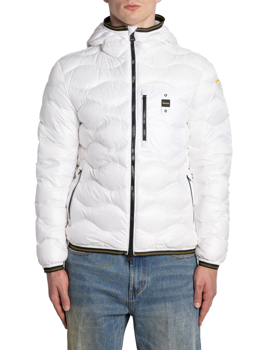 piumino wave bianco ottico - blauer - piumino