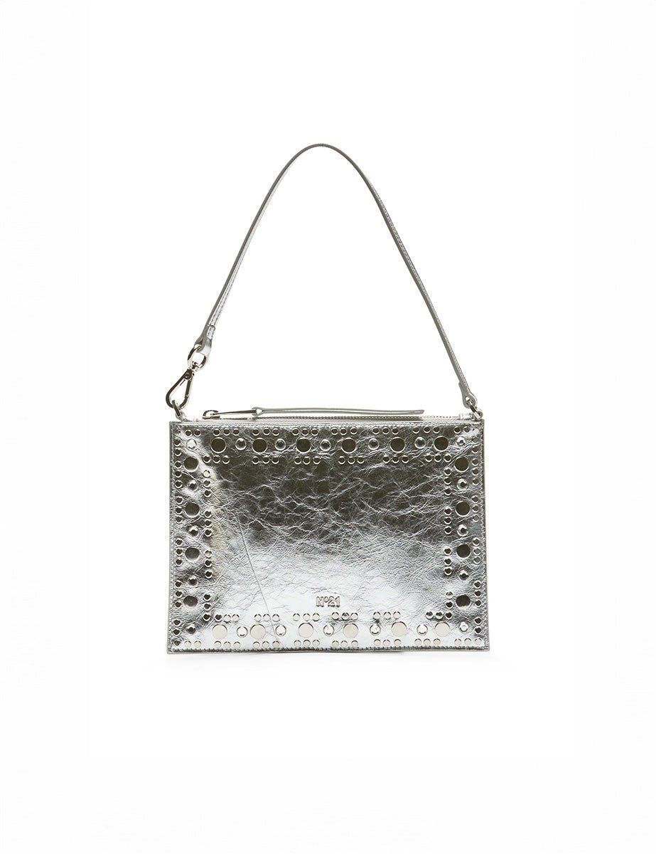 pochette laminata lumiere - n21 alessandro dell'acqua - clutch