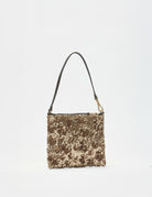 pochette paillettes large black gold - Frida SRL