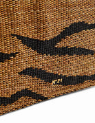 pochette rafia tiger print - n21 alessandro dell'acqua - clutch