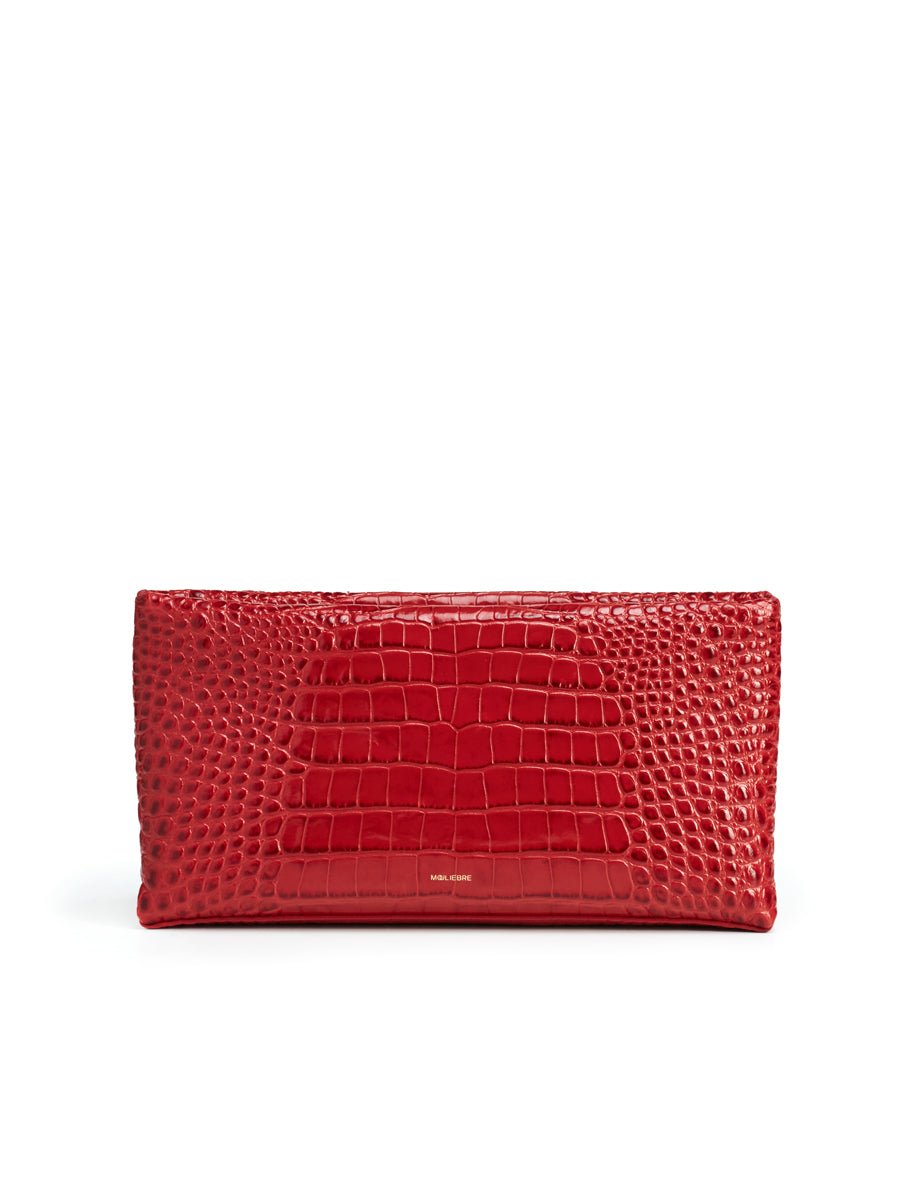 pochette stampa cocco rubino - mouliebre - clutch