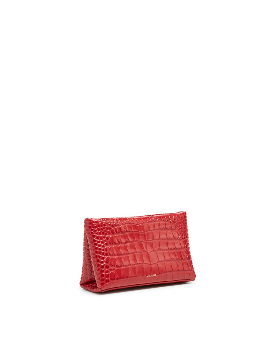pochette stampa cocco rubino - mouliebre - clutch