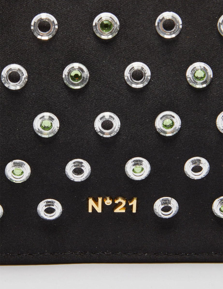 pochette studs large nero - Frida SRL