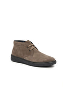 polacco casual suede beige - frau - sneaker