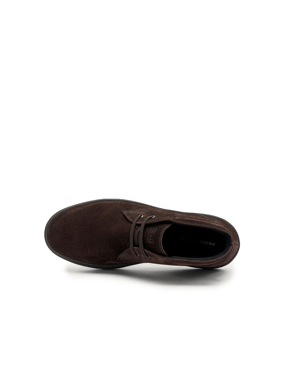 polacco casual suede marrone scuro - frau - sneaker