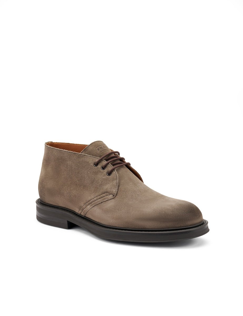 polacco stringato waxy visone - frau - sneaker