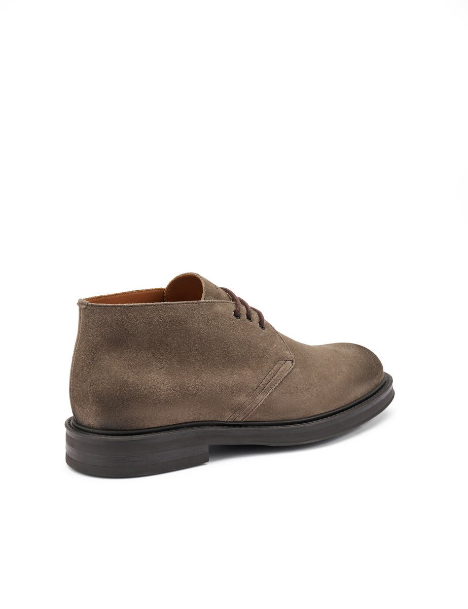 polacco stringato waxy visone - frau - sneaker